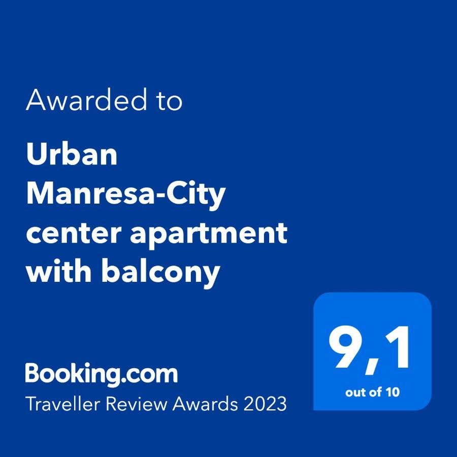 Urban Manresa-City Center Apartment With Balcony Esterno foto